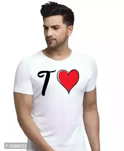 Comfortable White Polyester Tees For Men
