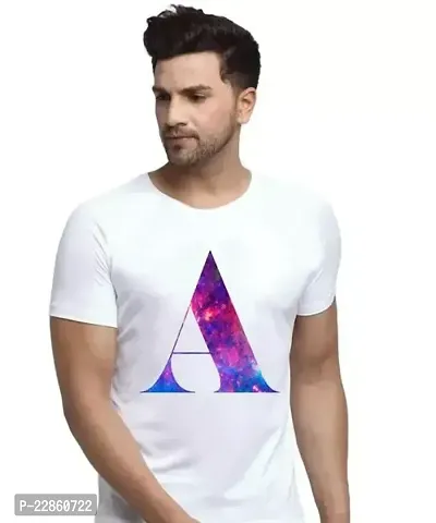 Comfortable White Polyester Tees For Men