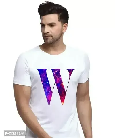 Comfortable White Polyester Tees For Men