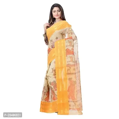 Beautiful Cotton Saree Without Blouse Piece For Women-thumb0