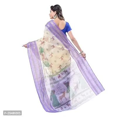 Beautiful Cotton Saree Without Blouse Piece For Women-thumb4