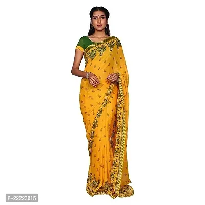 Fancy Art Silk Saree with Blouse Piece for Women