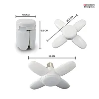 Small Fan Style Ceiling Led Light With Super Bright Bulb-thumb1