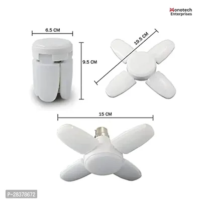 Small Fan Style Ceiling Led Light With Super Bright Bulb-thumb2