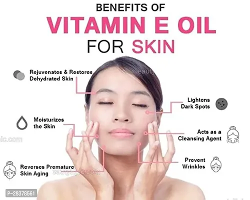 Vitamin E Facial Oil 60 Soft Cel Capsules-thumb3