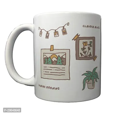 Beautiful Printed Ceramic Mug For Gift-thumb2