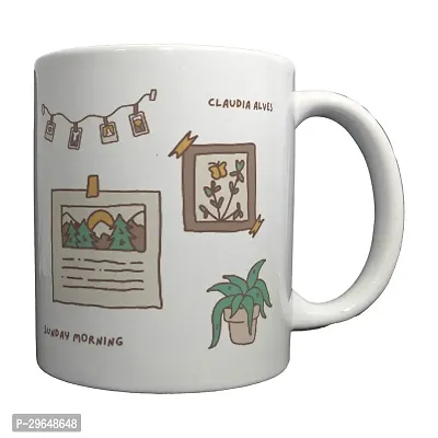 Beautiful Printed Ceramic Mug For Gift-thumb0