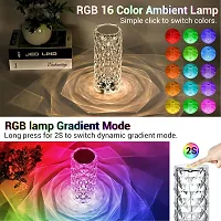 Crystal Rose 16 Color LED Table Lamp-thumb1