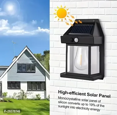 Outdoor Led Motion Sensor Lantern Solar Lamp-thumb0