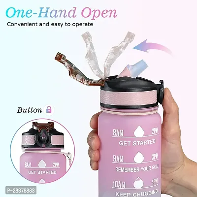 Portable High Quality Leakproof Water Bottle With Time Marker-thumb3