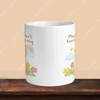 330ml Ceramic White Coffee Mug please Dont touc my mug Single Pack-thumb1