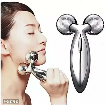 Manual 3D Facial Massager Roller With 360 Rotate-thumb0