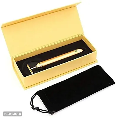 Golden Electric Vibration Facial Massage Roller