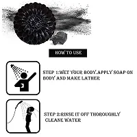 Activated Charcoal Handmade Bathing Shop For Skin Whitening 100g-thumb1