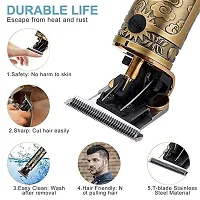 Trimmer for Men, My Hero Marvel: Venom, Professional Rechargeable Cordless Electric Hair Clippers Trimmer with Lithium ion 1200 mAh Battery 120 min Runtime with 3 hours Charging only, Grooming Hair Cutting Kit with 4 Guide Combs for Men-thumb1
