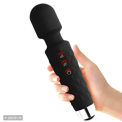 Personal Massager for Women | Full Body Electric Massager | 10 Vibration Speeds and Patterns | USB Rechargeable Handheld Massager | Waterproof, Medical Grade Silicone (With 3 months warranty)-thumb0