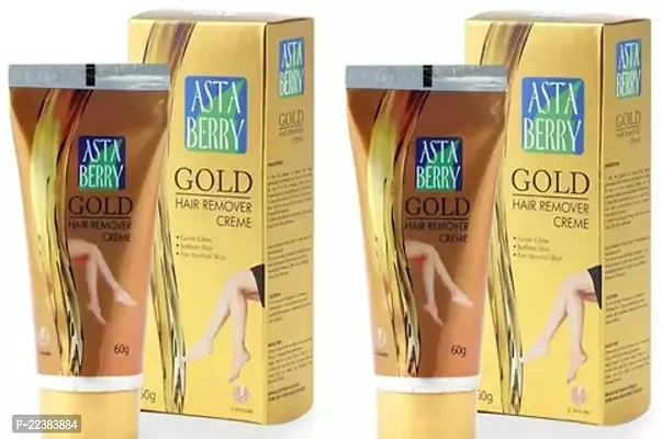 Astaberry Gold Hair Remover Cream 60 Grm Pack Of 2-thumb0