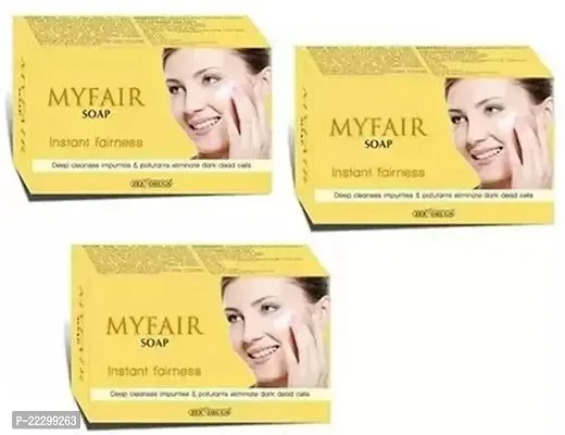 My Fair Fairness And Anti Acne Face Care Soap- 75 Grams Each, Pack Of 3