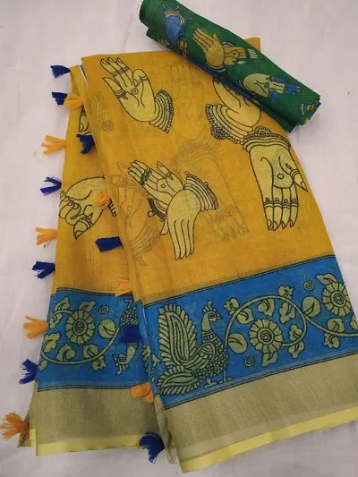 Fancy Saree with Blouse Piece for Women