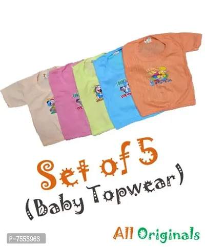 New Born Baby Comfortable Clothes Pack of 10 ( Half Sleeves ) for Baby Boy / Baby Girl ( 0 - 6 M || All Originals-thumb3