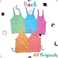 New Born Baby Comfortable Lace-Up Clothes Pack of 5 Colour Set (0 - 6 Months) For Baby Boy / Baby Girl || All Originals-thumb1