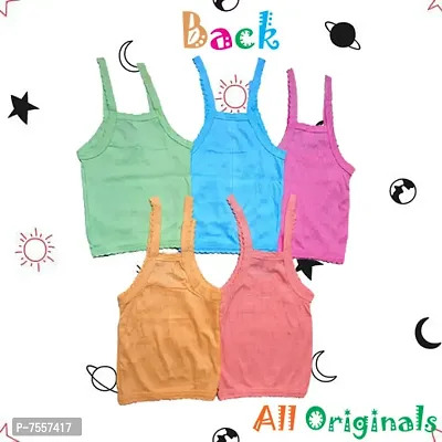 New Born Baby Comfortable Lace-Up Clothes Pack of 5 Colour Set (0 - 6 Months) For Baby Boy / Baby Girl || All Originals-thumb2
