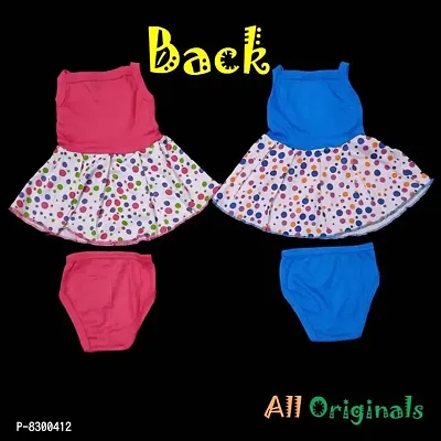 Multicolor Cotton Blend Top and Bottom Set Pack of 2-thumb2