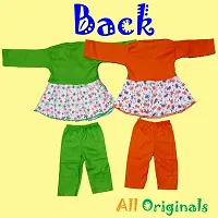 Multicolor Cotton Blend Top and Bottom Set Pack of 2-thumb1