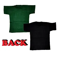 Round Neck Half Sleeve T-shirt for Kids Boy and Girl 4 Year to 7 Years || Pack Of 2 ( Assorted ) || All Originals Poloes-thumb1