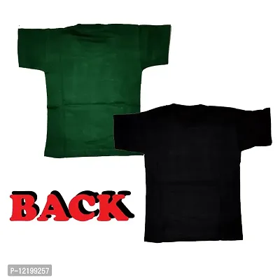 Round Neck Half Sleeve T-shirt for Kids Boy and Girl 4 Year to 7 Years || Pack Of 2 ( Assorted ) || All Originals Poloes-thumb2