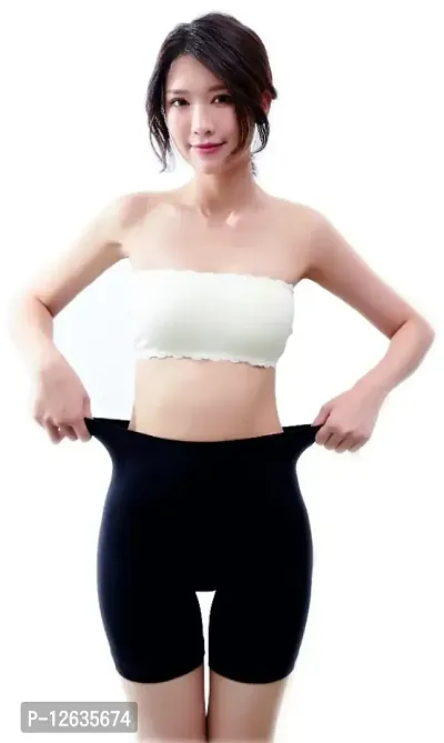 Women's High Waist Shapewear with Anti Rolling Strip Tummy