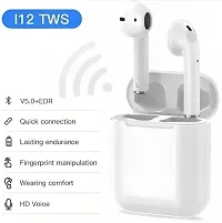 i12 Bluetooth Ear Buds Bluetooth Headset in Ear Earbuds-thumb1