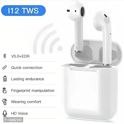 i12 Bluetooth Ear Buds Bluetooth Headset in Ear Earbuds-thumb2