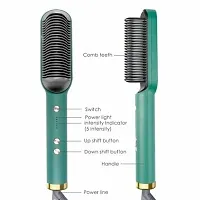 Hair Straightner Comb Brush Hair Straightening and Electric Straightener Assorted Color-thumb1