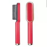 B Smoothing Comb, Electric Hair Brush, Straightener Comb Hair Straightener Brush  (Multicolor)-thumb2