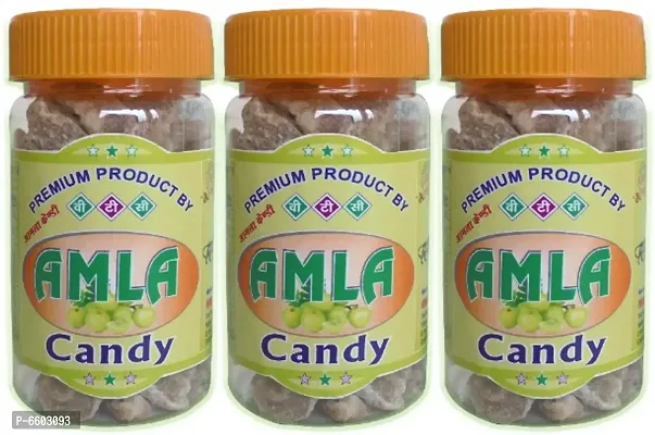 Hygienically and Energy Booster Amla Candy Pack of 3 (300 g)-thumb0