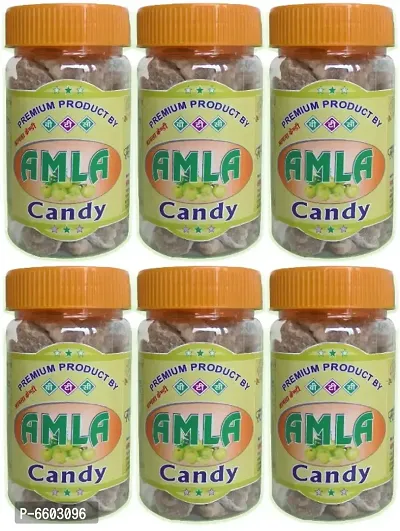 Hygienically and Energy Booster Amla Candy Pack of 6 (600 g)