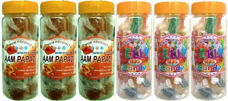 Aam Papad Slice; Aam Papad Slice And Jelly Candy
