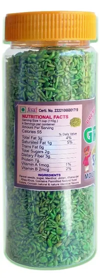 VTC - Fennel Seeds Sweet Green ( Saunf ) 400 Gms Sweet Jaipuri Saunf | Jaipuri Saunf Mouthfreshner | [Jar Pack]-thumb3