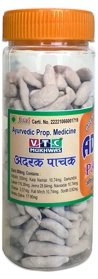 VTC MUKHWAS Adrak Pachak Ginger Candy Chatpati Ginger Candy 100 Gram Pack of 1-thumb1