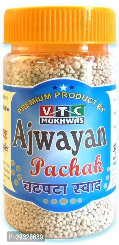 VTC MUKHWAS Pure Digestive Ajwain Pachak Ayurvedic Ajwain Pachak Mouth Freshener 100 Gram