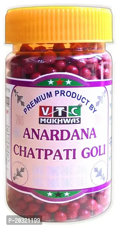 VTC MUKHWAS Premium Chatar Matar Candies Khatti Meethi Anardana Goli Anardana Candy 200 g