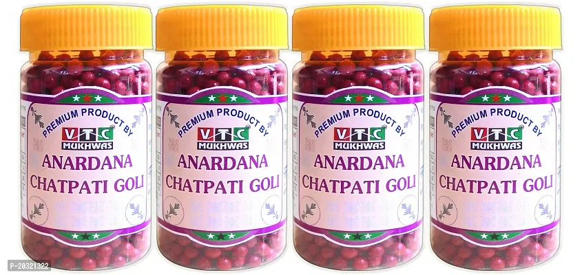 VTC MUKHWAS Premium Chatar Matar Candies Khatti Meethi Anardana Goli Anardana Candy 800 g-thumb0