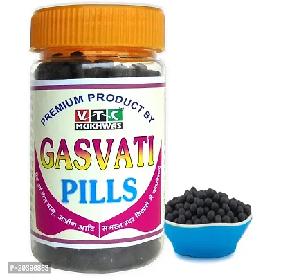 VTC MUKHWAS Special Gas Vati Pills, Gas Vati Digestive Goli Relief in Gas Acidity and Stomach Problems 150 g-thumb0