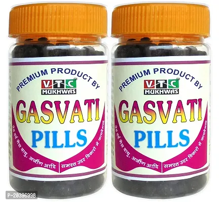 VTC MUKHWAS Special Gas Vati Pills, Gas Vati Digestive Goli Relief in Gas Acidity and Stomach Problems 300 g-thumb0