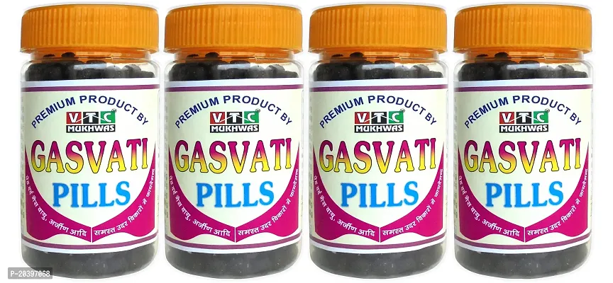VTC MUKHWAS Special Gas Vati Pills, Gas Vati Digestive Goli Relief in Gas Acidity and Stomach Problems 600 g-thumb0