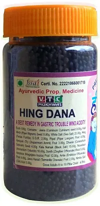 VTC MUKHWAS Digestive Hing Dana, Hing Ki Goli, Best For Gas, Acidity and Stomach Problems 200 g-thumb2