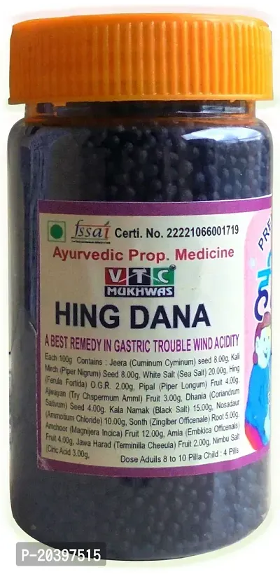 VTC MUKHWAS Digestive Hing Dana, Hing Ki Goli, Best For Gas, Acidity and Stomach Problems 400 g-thumb3