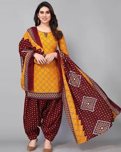 Stylish Cotton Printed Unstitched Suits