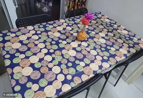 Rectangular Table Cover 3D Medium Size 2 to 4 Seater 40*60 Printed Table Cover with Lace/ Centre Table Cover-thumb3